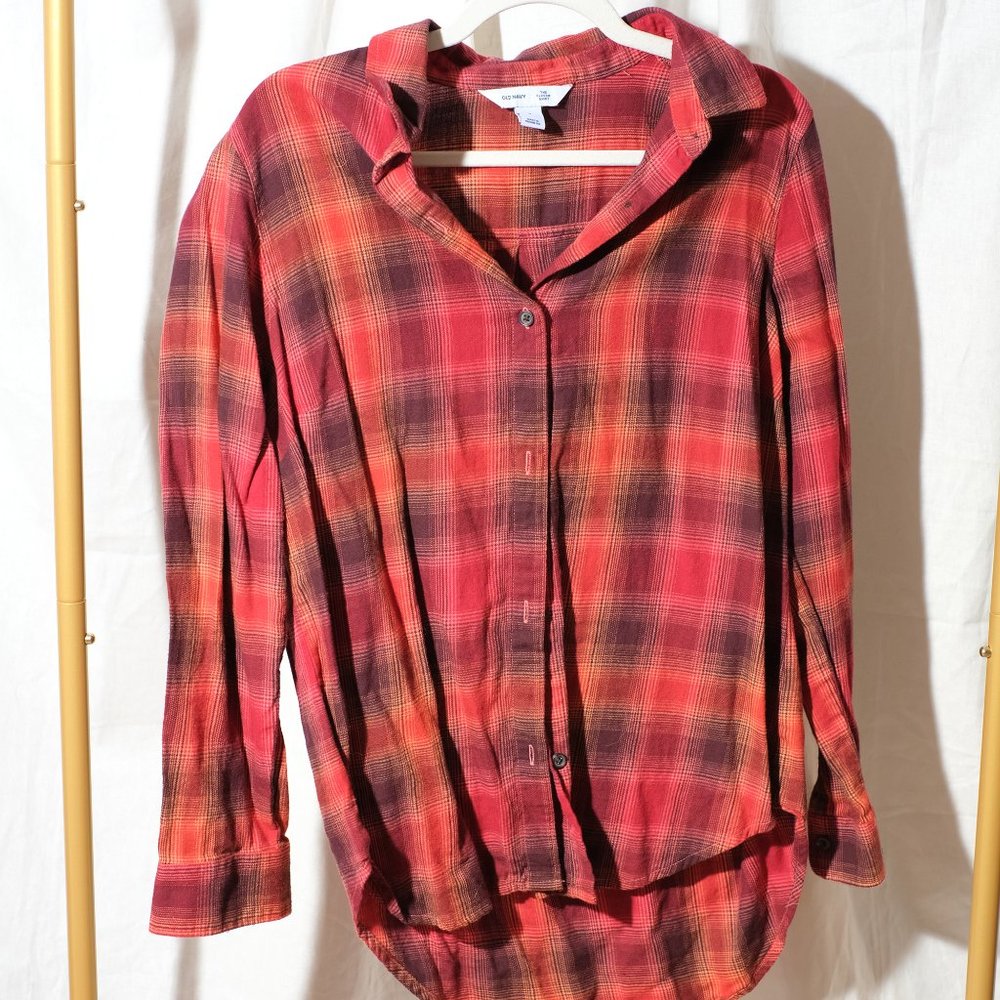 Old Navy Red Flannel